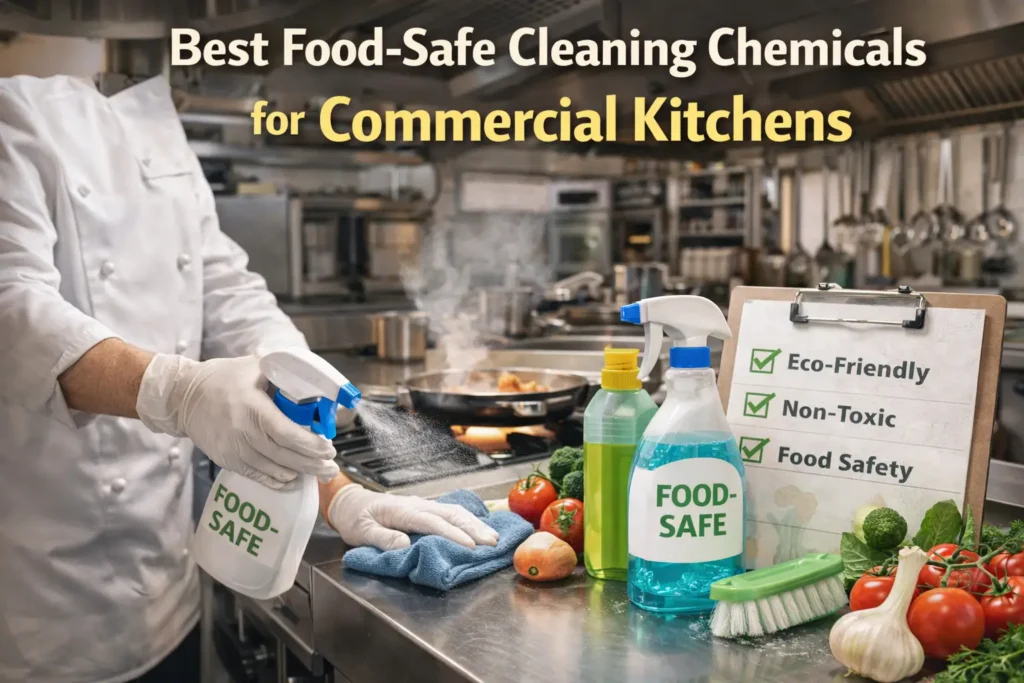 Best Food Safe Cleaning Chemicals for Commercial Kitchens in UAE