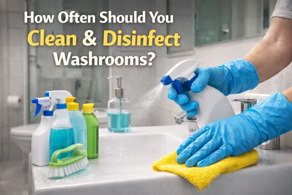 How Often Should You Clean & Disinfect Washrooms