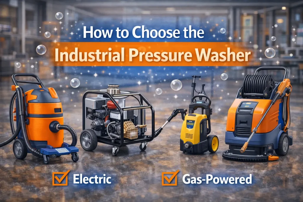 How to Choose the Right Industrial Pressure Washer