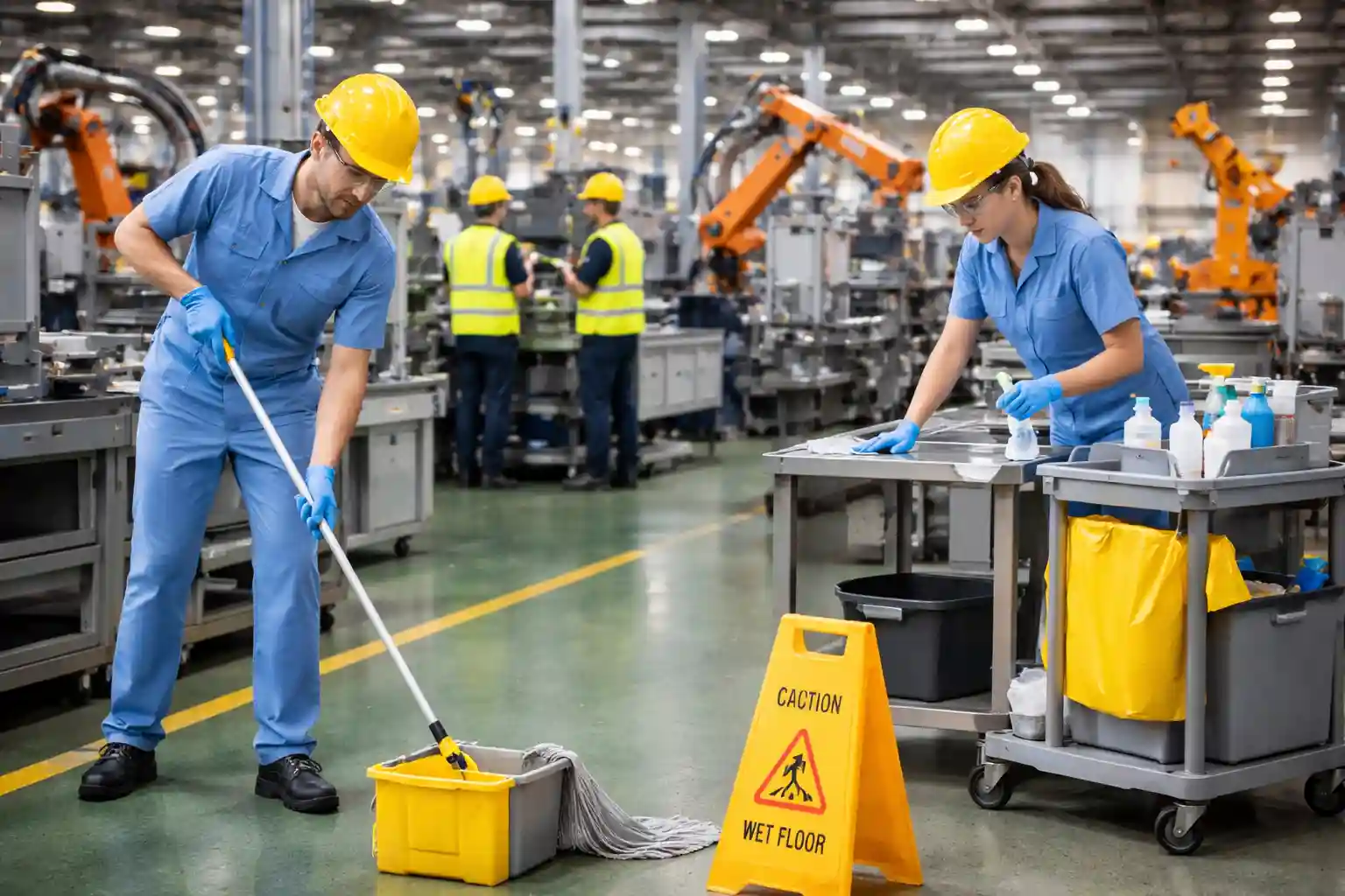Manufacturing Industry Cleaning