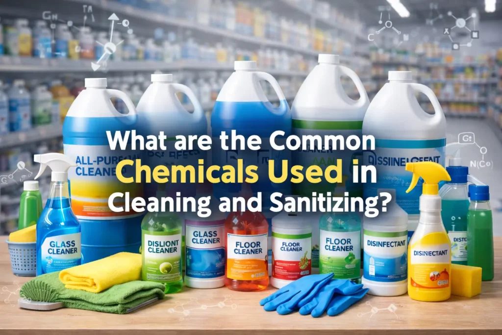 What are the Common Chemicals Used in Cleaning and Sanitizing