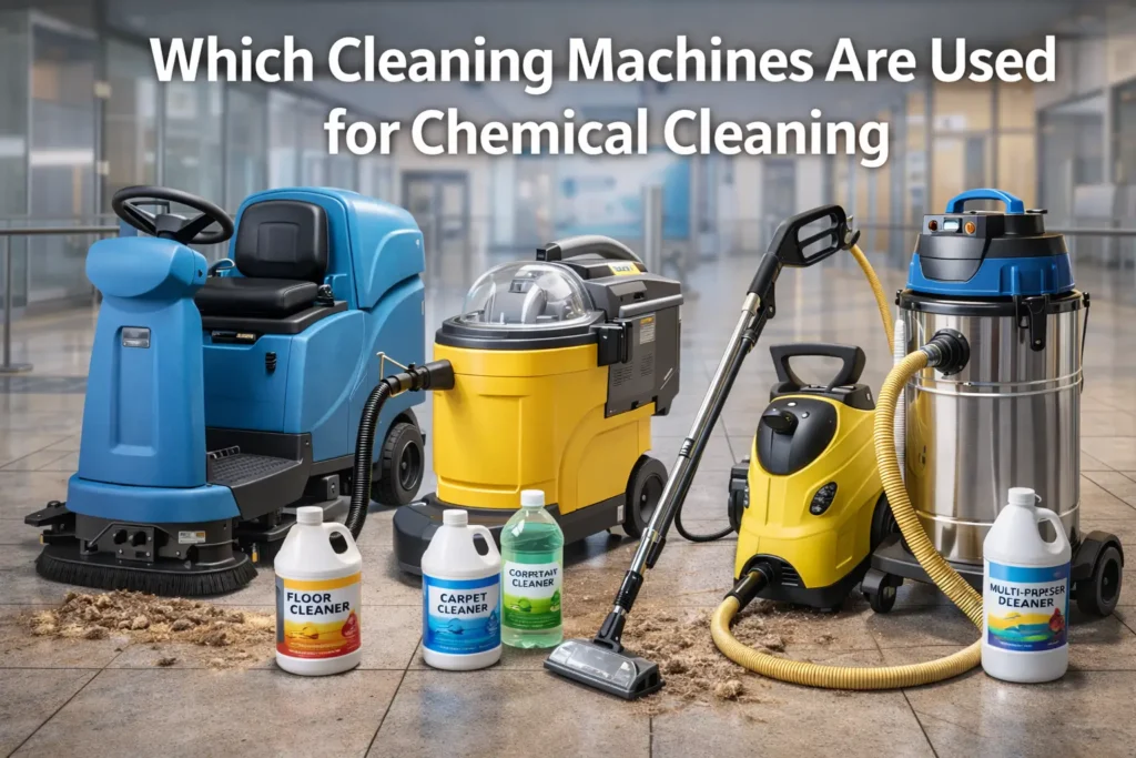 Which Cleaning Machines Are Used for Chemical Cleaning