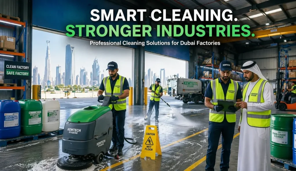 Best Industrial Cleaning Solutions for Dubai Factories